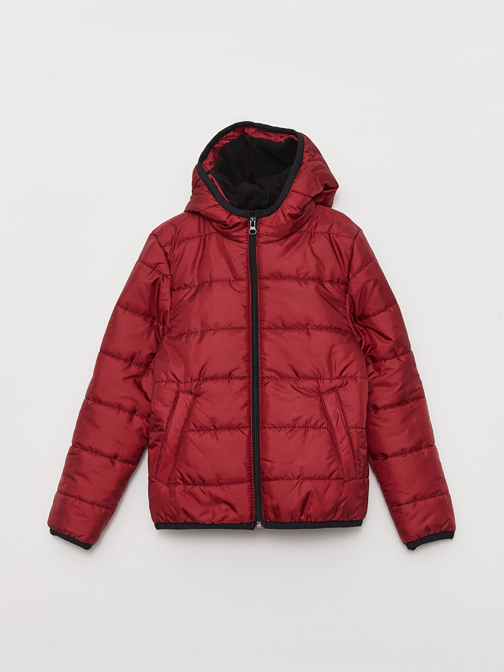 Hooded Basic Boy Puffer