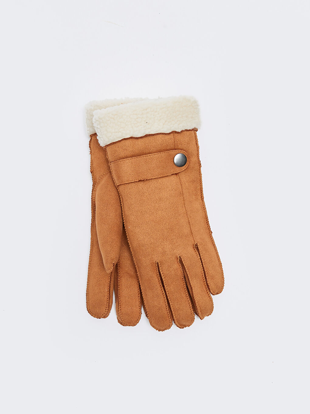 Suede Look Women's Gloves-3