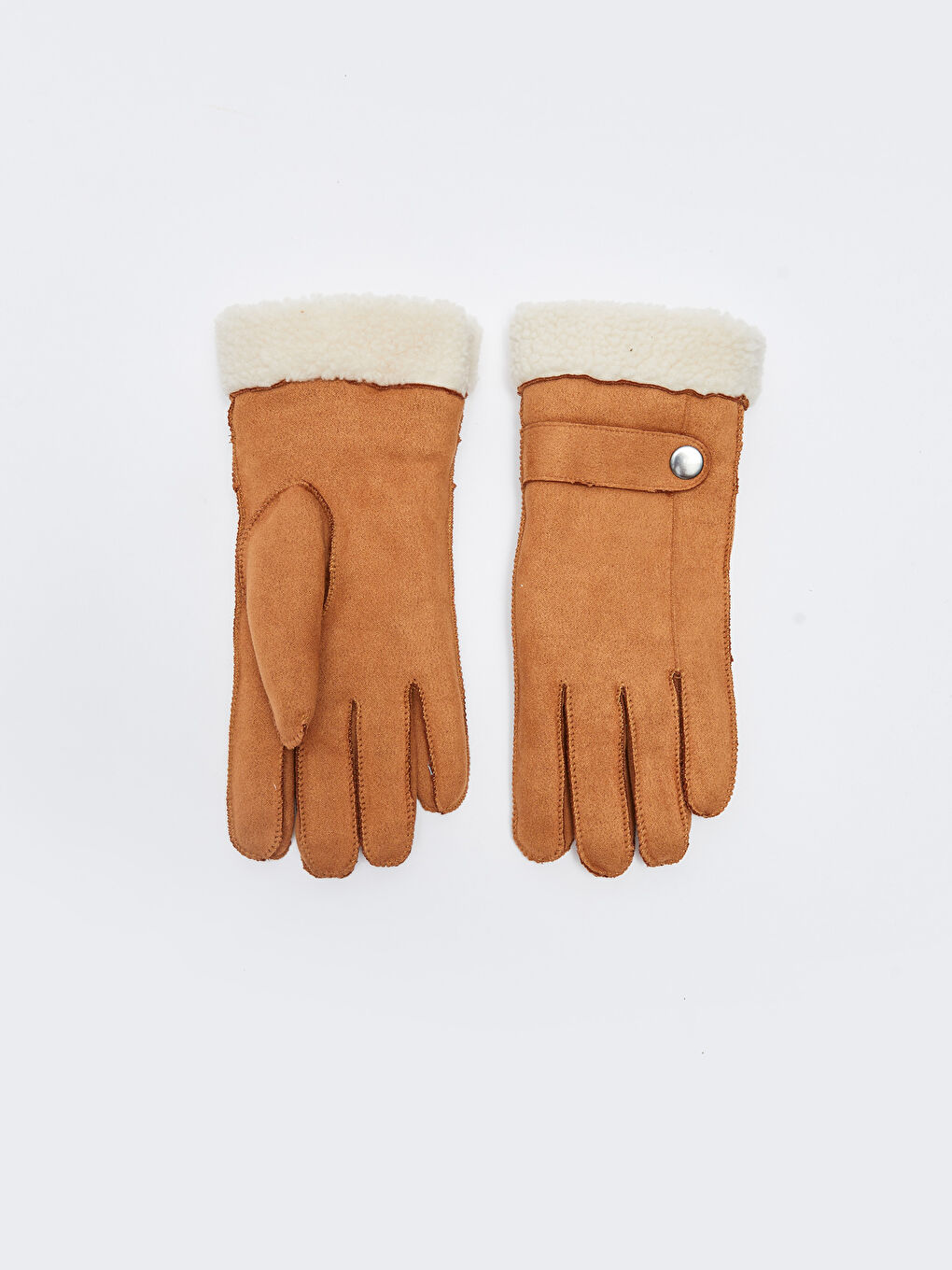 Suede Look Women's Gloves-4
