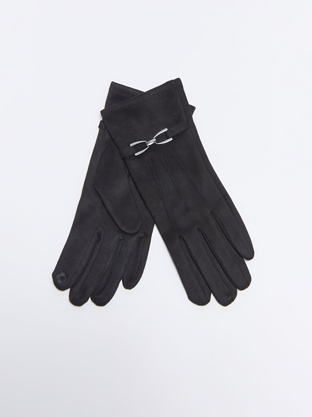 LCW ACCESSORIES Suede Look Women's Gloves -W23743Z8-HEG