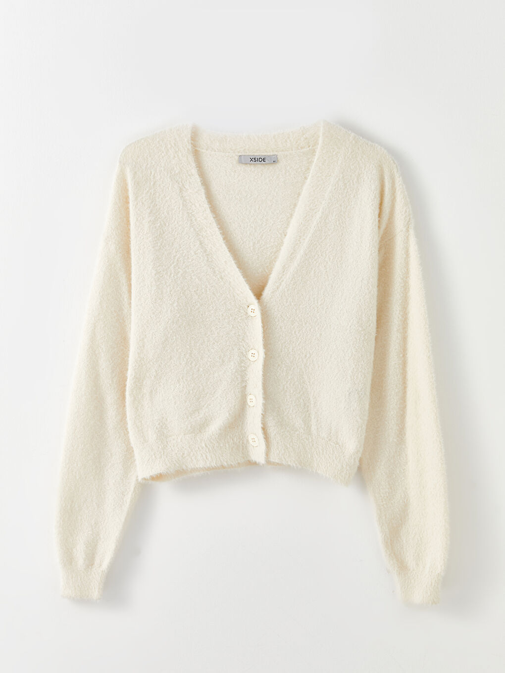 Kardigan od trikotaže sa V izrezom za Žene-5