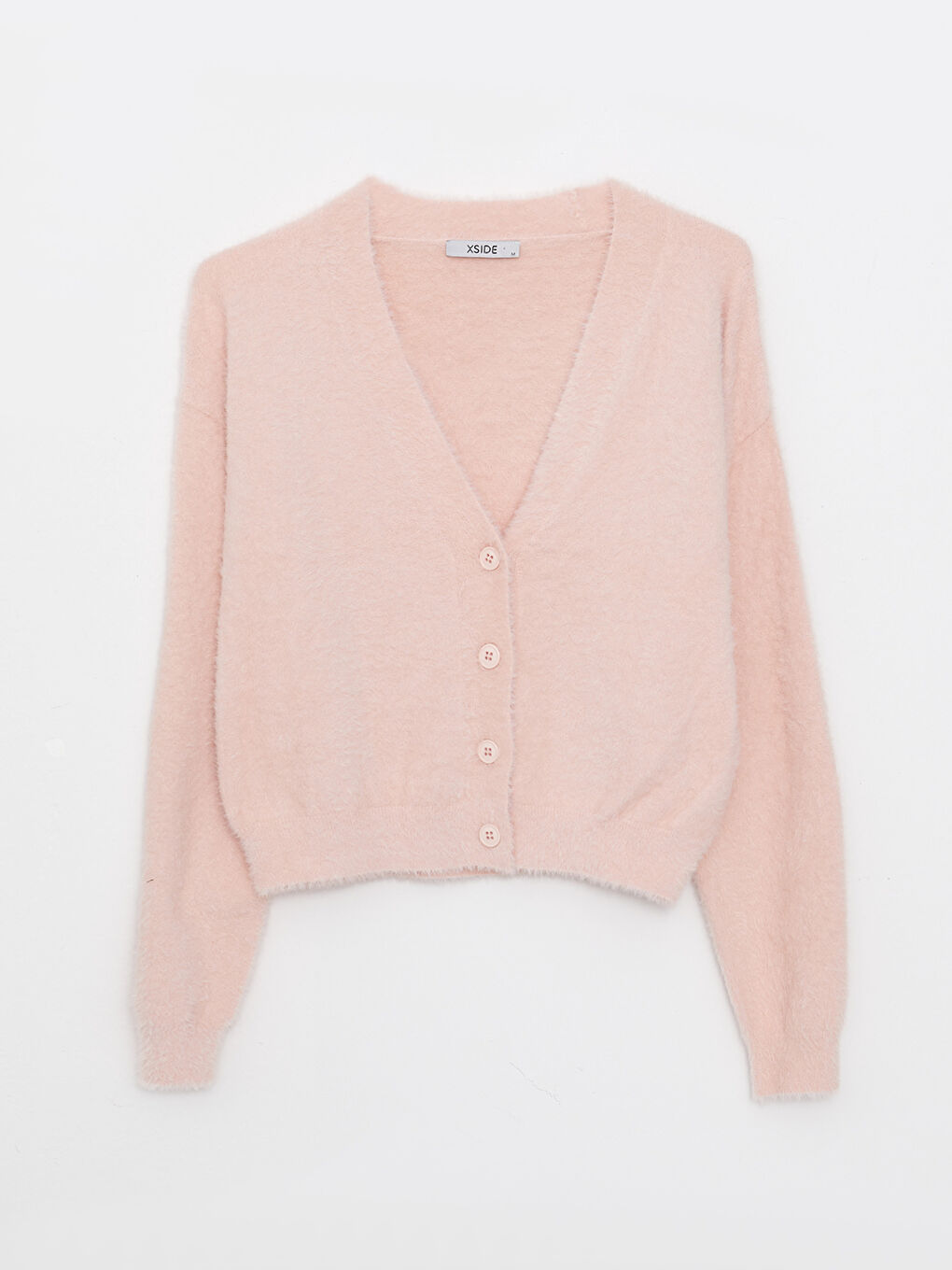 XSIDE V Neck Women's Knitwear Cardigan -W23745Z8-SAP