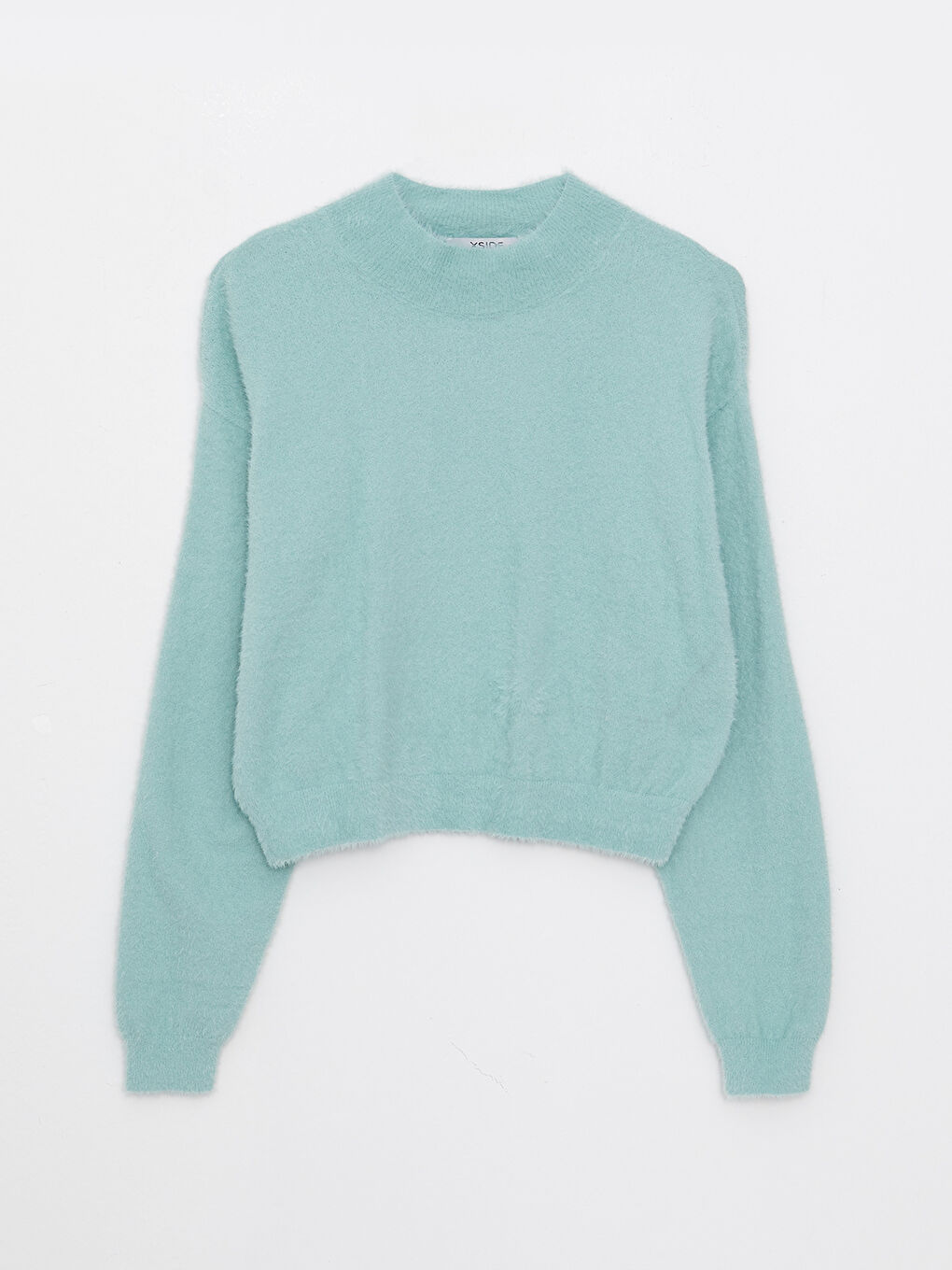 XSIDE Rundhalsausschnitt Schlicht Langarm Damen Strickpullover -W23747Z8-SBD