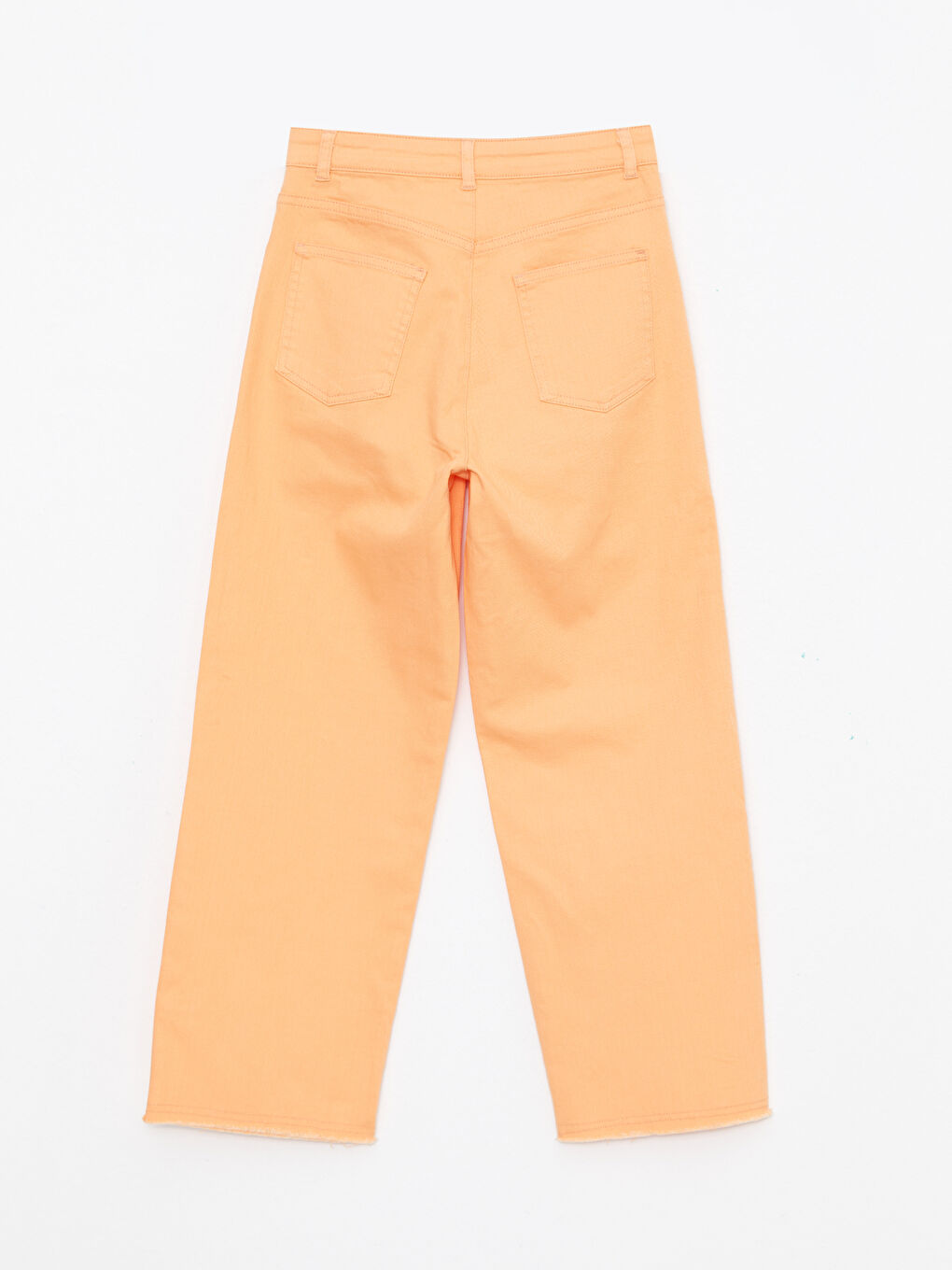 LCW Kids Basic Bell-Bottoms Gabardine Girl Trousers -W23781Z4-G3D