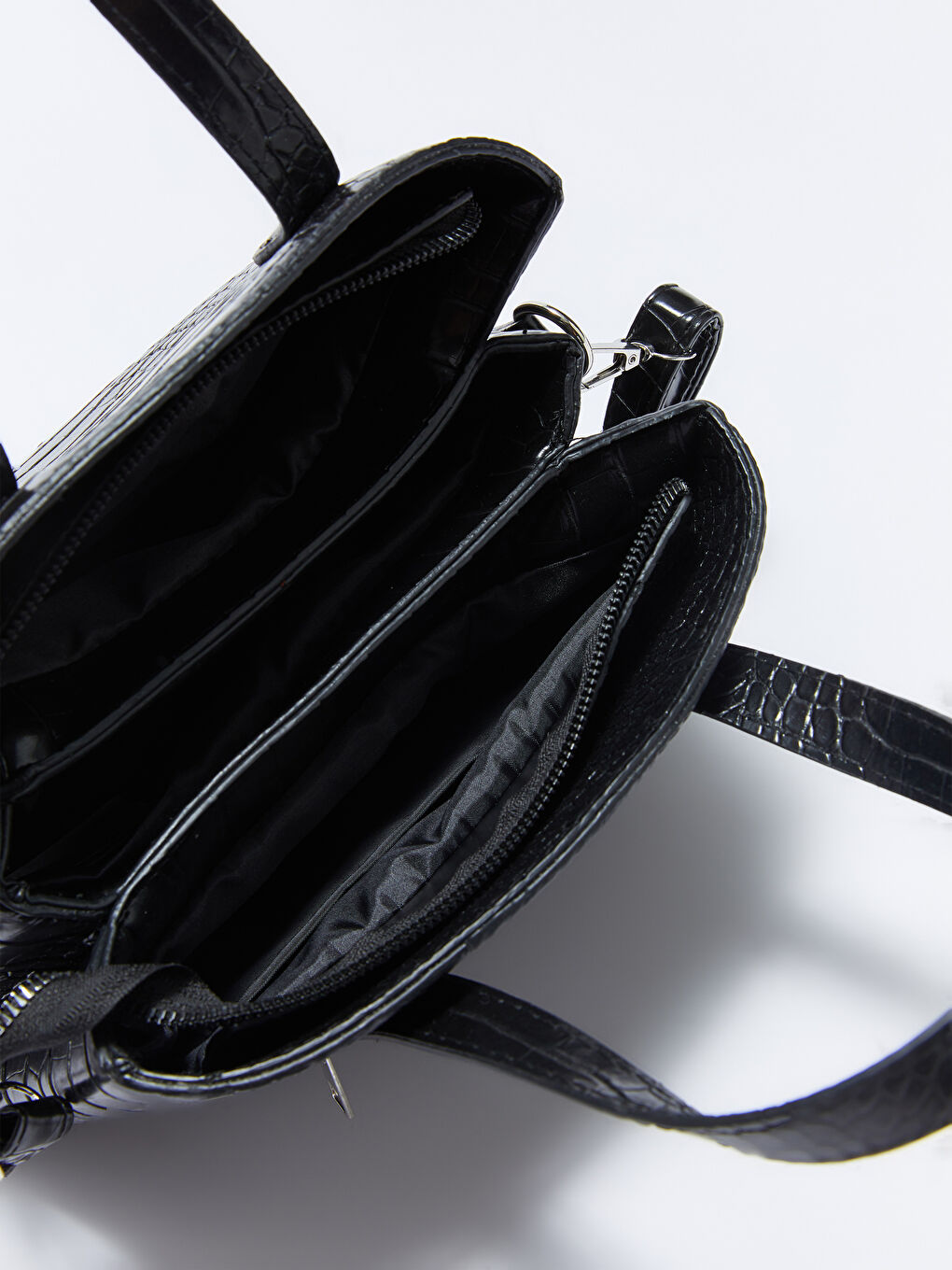 Geantă de umăr din piele ecologică pentru femei-4