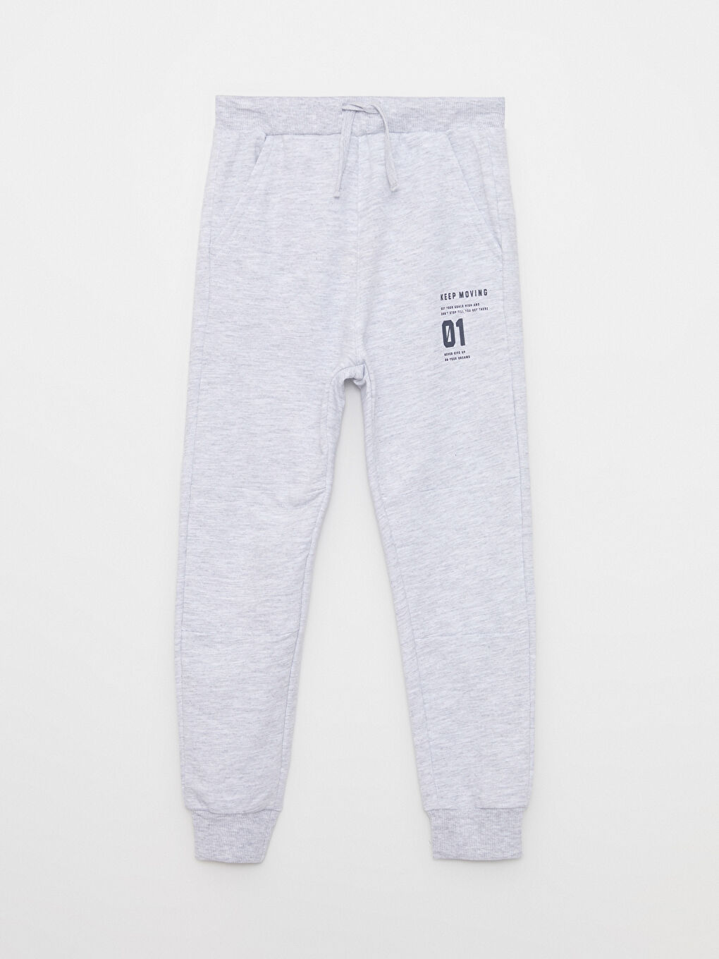 Elastic Waist Printed Boys' Jogger Sweatpants