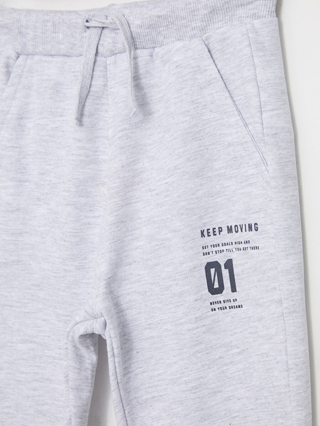 Elastic Waist Printed Boys' Jogger Sweatpants-1