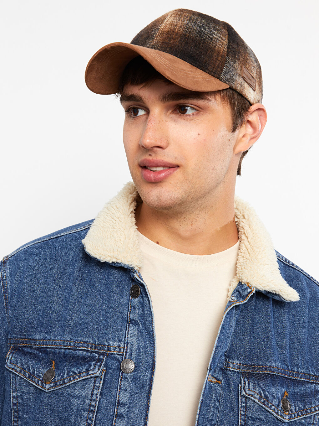 LCW Jeans Regular Fit Denim-Mantel für Herren mit Kragen -W23816Z8-H45