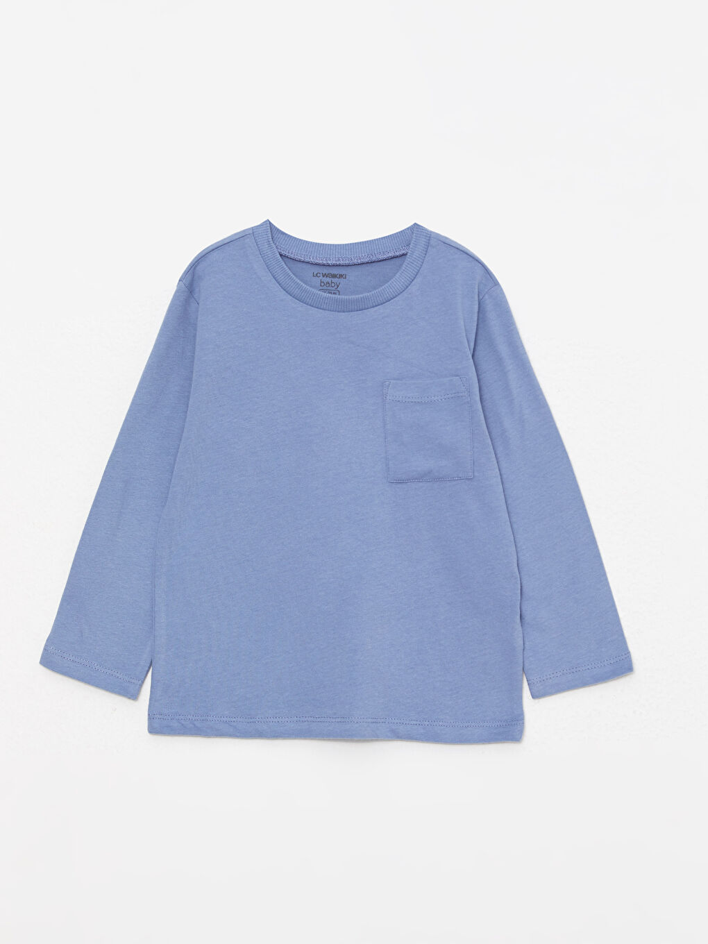 LCW baby Rundhalsausschnitt Langarm Basic Baby Jungen T-Shirt -W23834Z1-GNQ