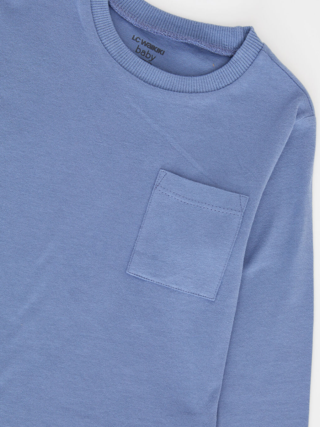 LCW baby Rundhalsausschnitt Langarm Basic Baby Jungen T-Shirt -W23834Z1-GNQ