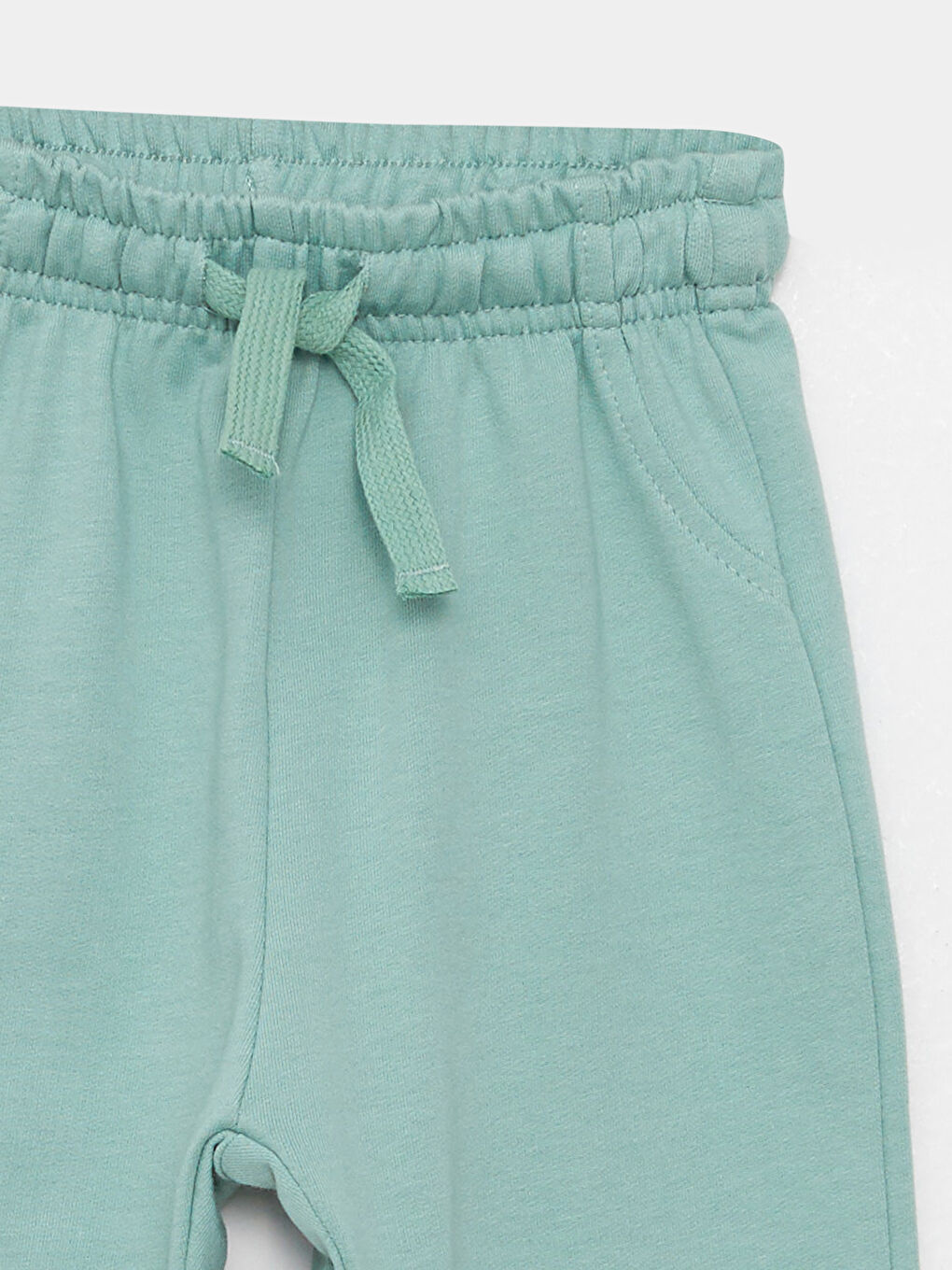 بنطلون رياضي بسيط بخصر مرن للأولاد الرضع-2