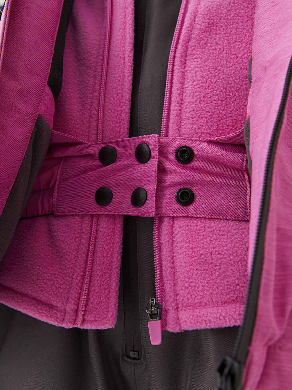LC Waikiki Hooded Color Block Long Sleeve Women's Ski Jacket -W23841Z8-GWG