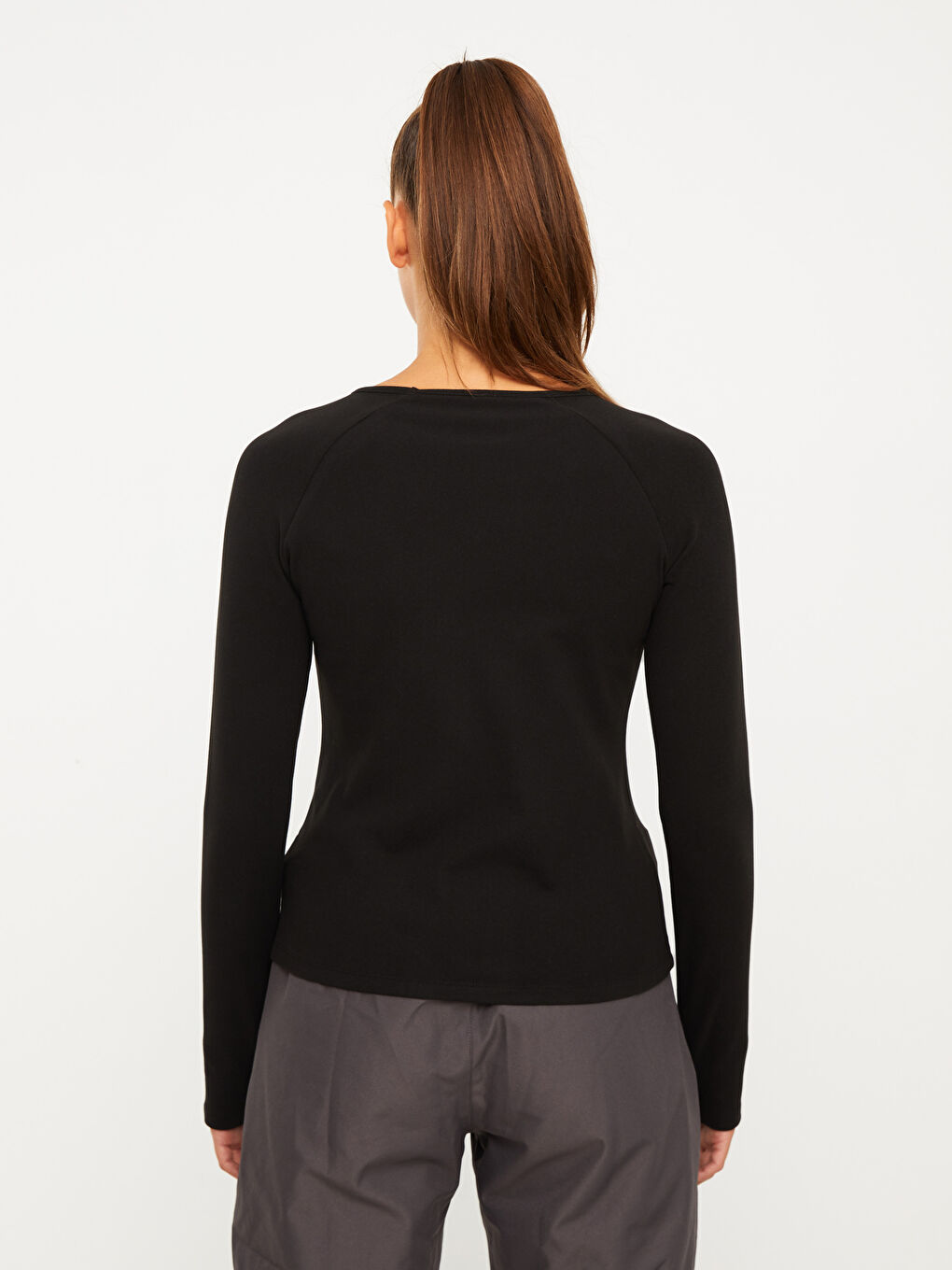 LCW OUTDOOR Crew Neck Women's Bodysuit -W23845Z8-CVL