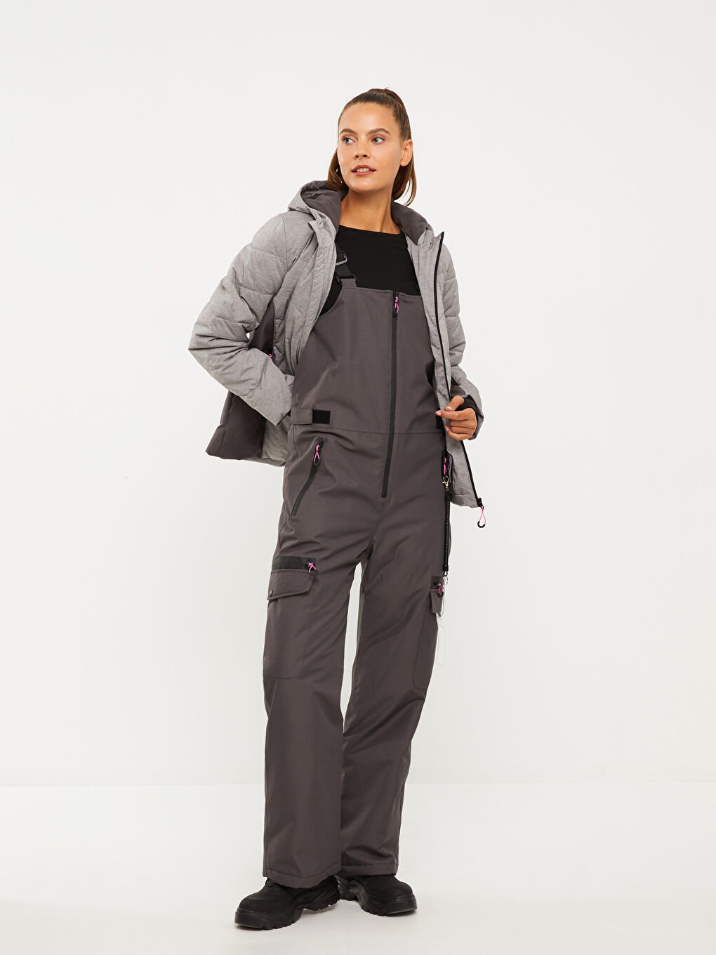 LCW OUTDOOR Reflektör Baskılı Kadın Kayak Tulumu -W23847Z8-UXA
