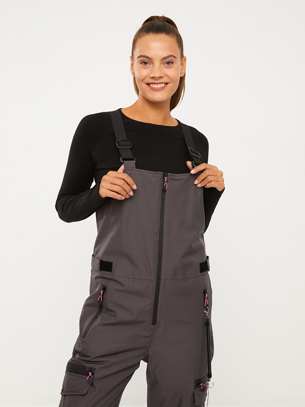 LCW OUTDOOR Reflektör Baskılı Kadın Kayak Tulumu -W23847Z8-UXA