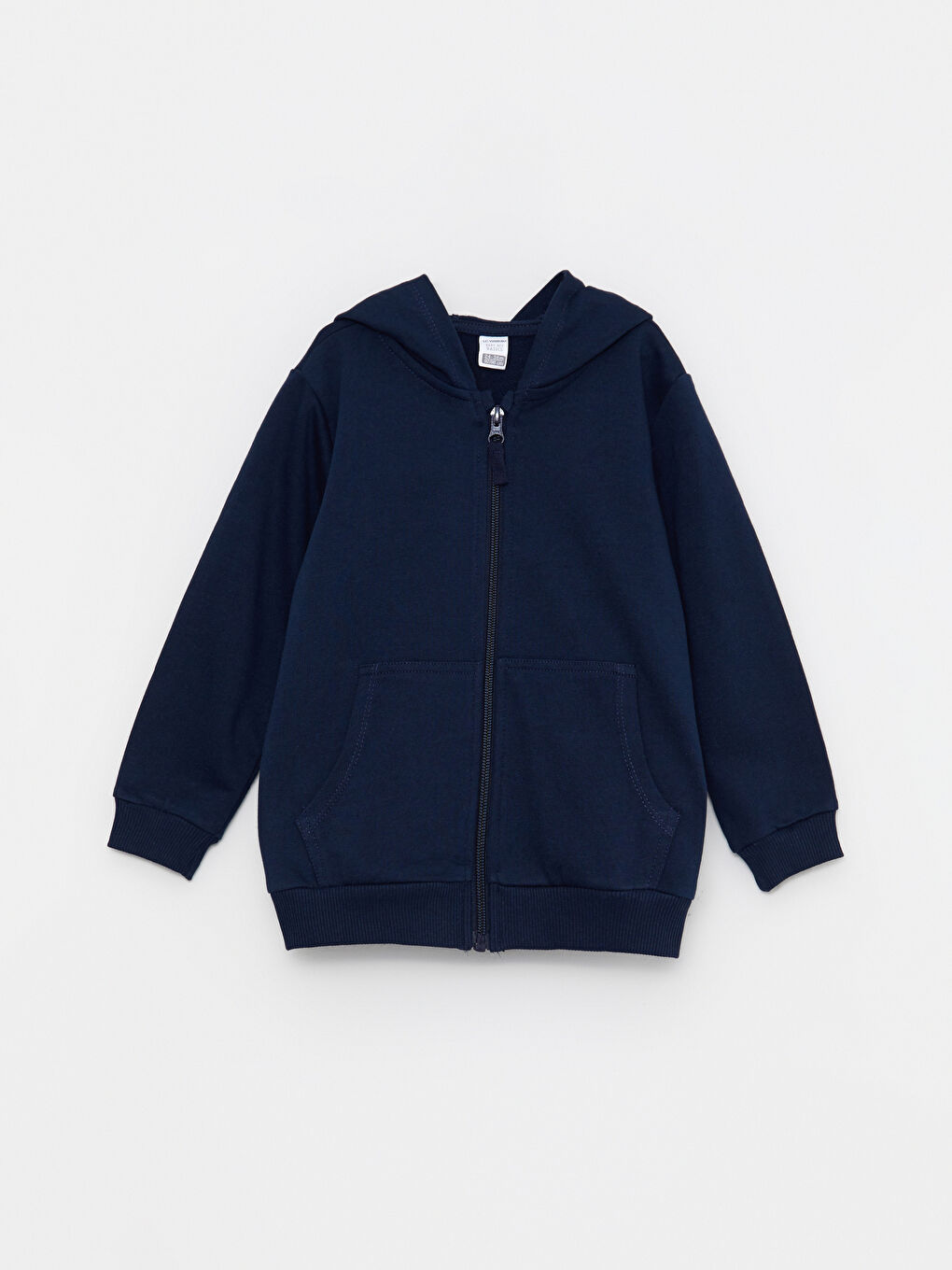 LCW baby Hooded Long Sleeve Basic Baby Boy Zippered Sweatshirt -W23850Z1-RFF