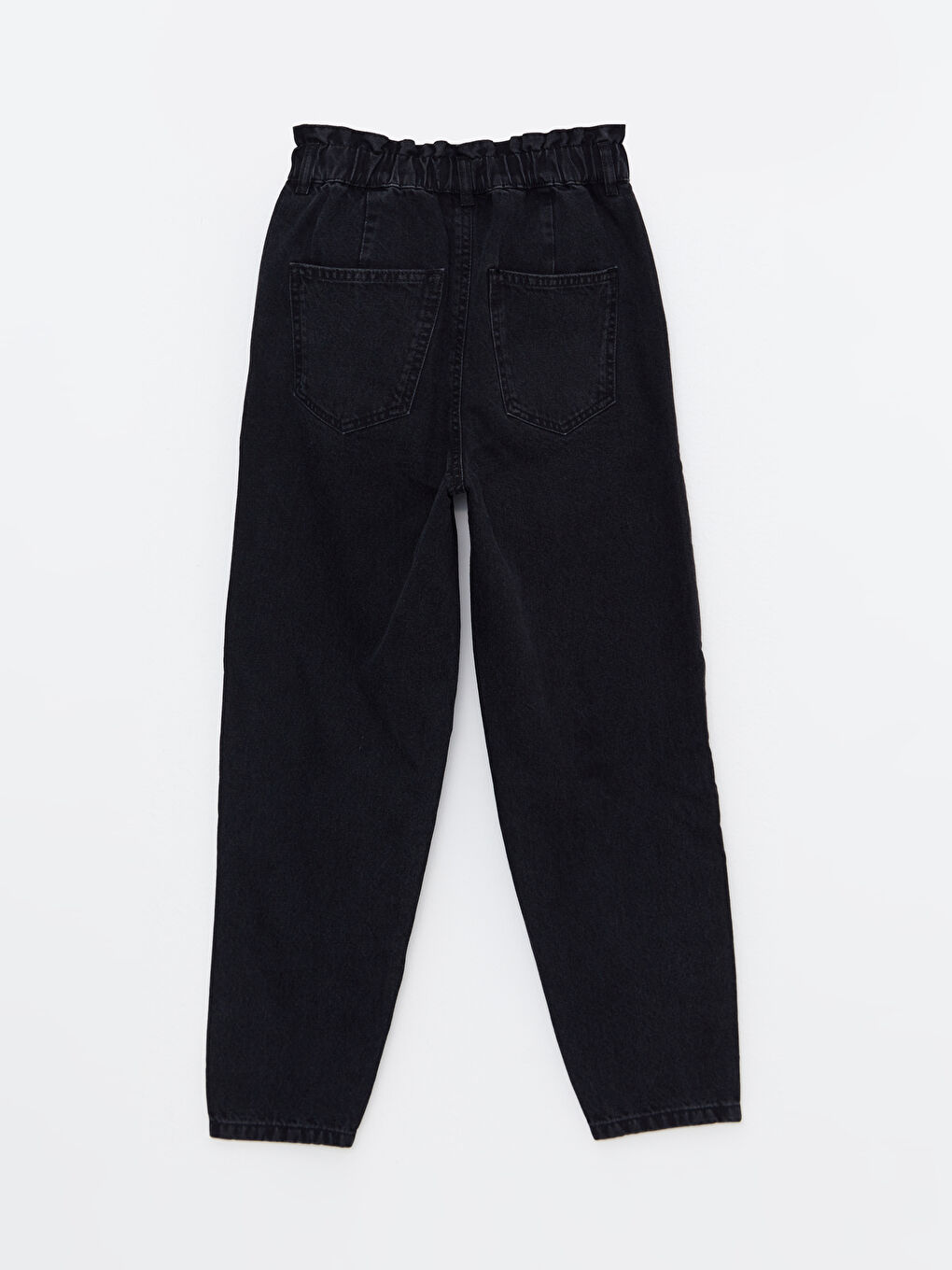 LCW Jeans Damen Jeans mit elastischem Bund und lässigem geradem Schnitt -W23880Z8-327