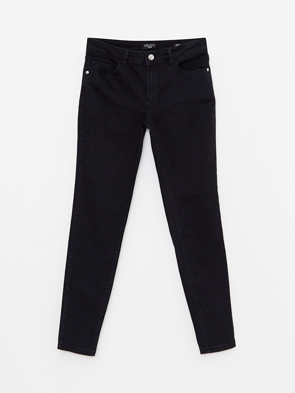 Siyah Mercury Skinny Fit Kadın Rodeo Jean Pantolon-4