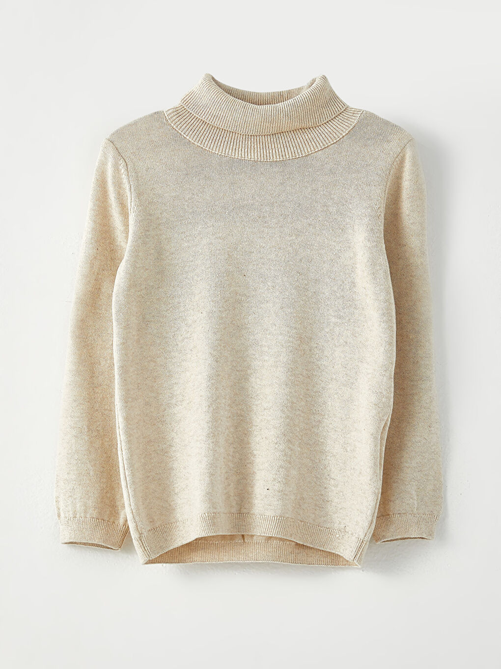 Базовий светр з водолазкою та довгим рукавом для хлопчика з трикотажу