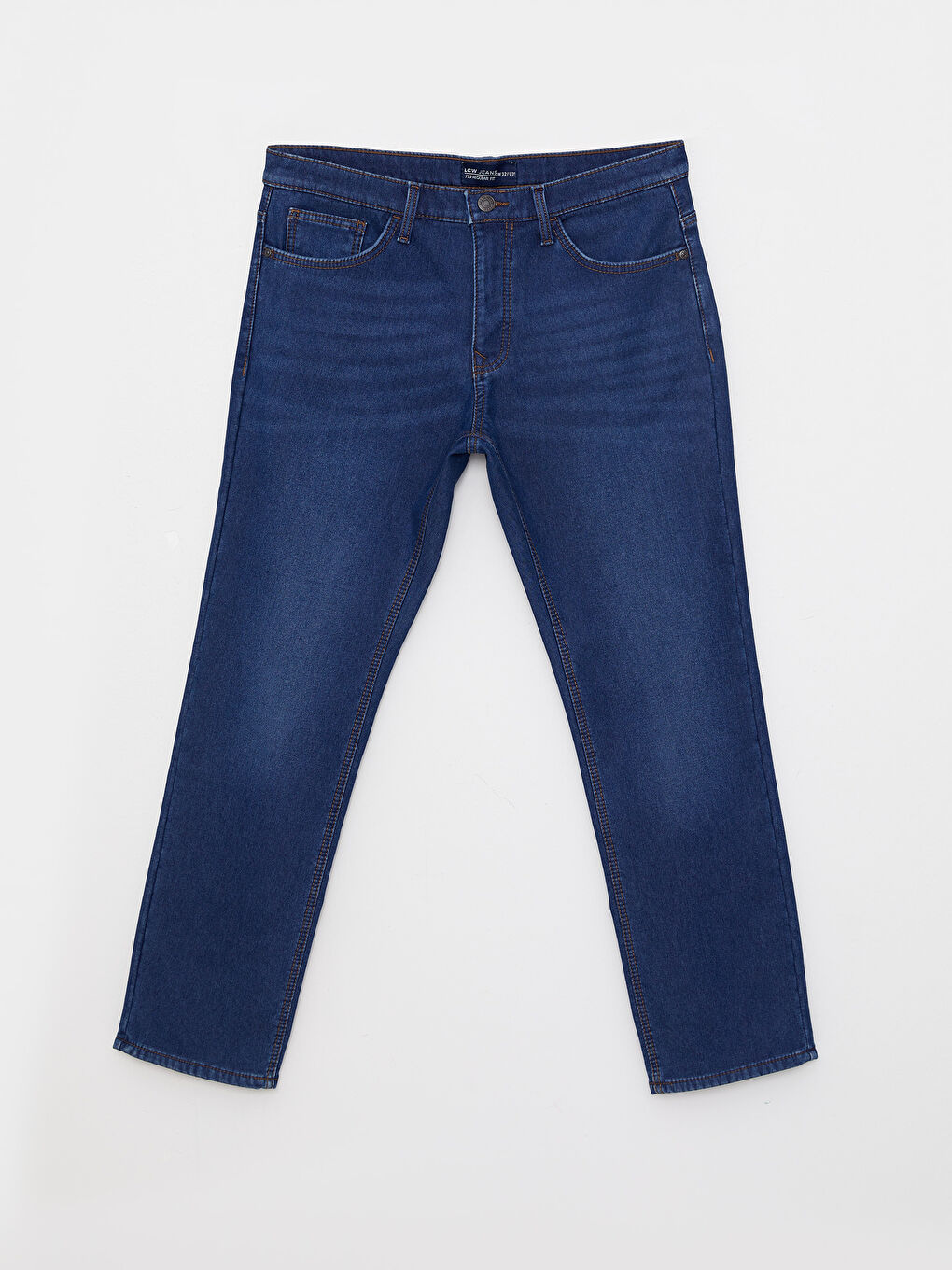 LCW Jeans Indigo 779 Regular Fit İçi Polarlı Kışlık Erkek Jean Pantolon - 6