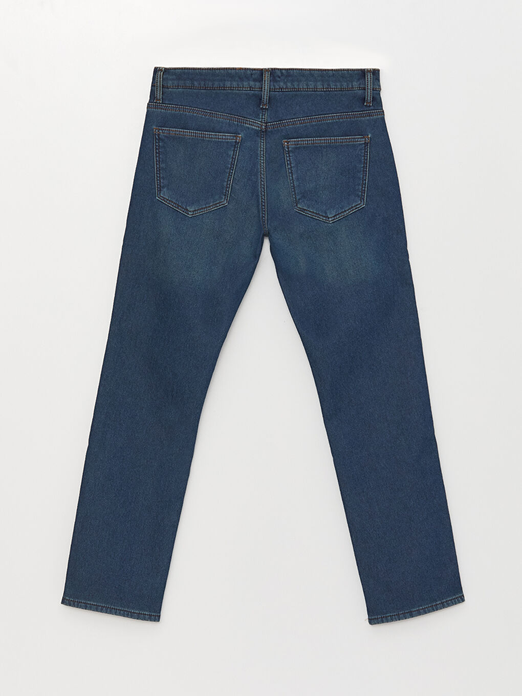 Yeşil 779 Regular Fit İçi Polarlı Kışlık Erkek Jean Pantolon-7