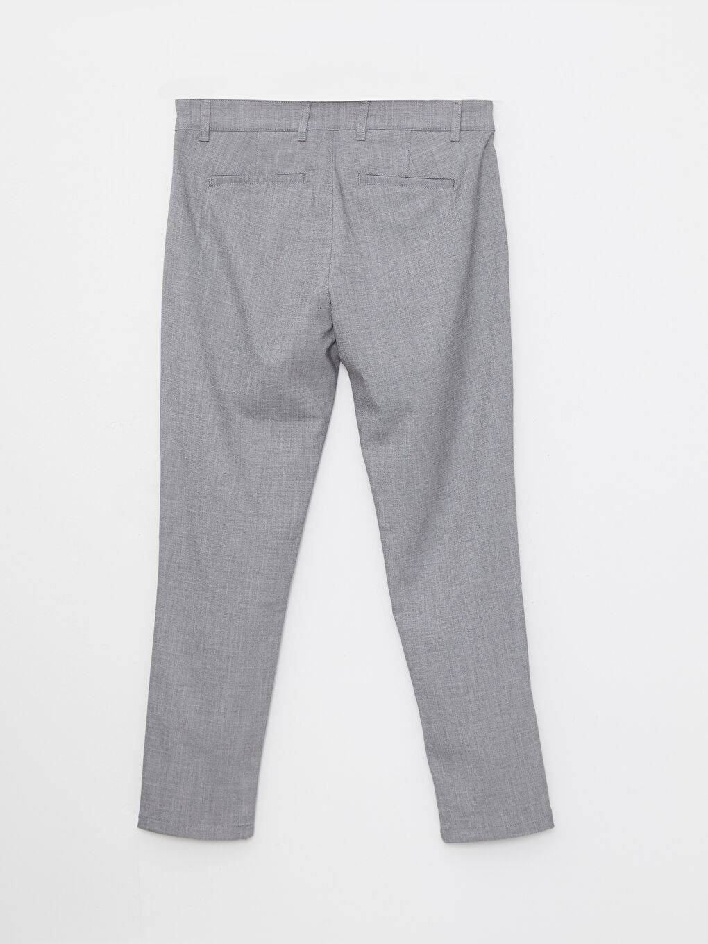 LCW Vision Gri Slim Fit Dokulu Erkek Pantolon - 6