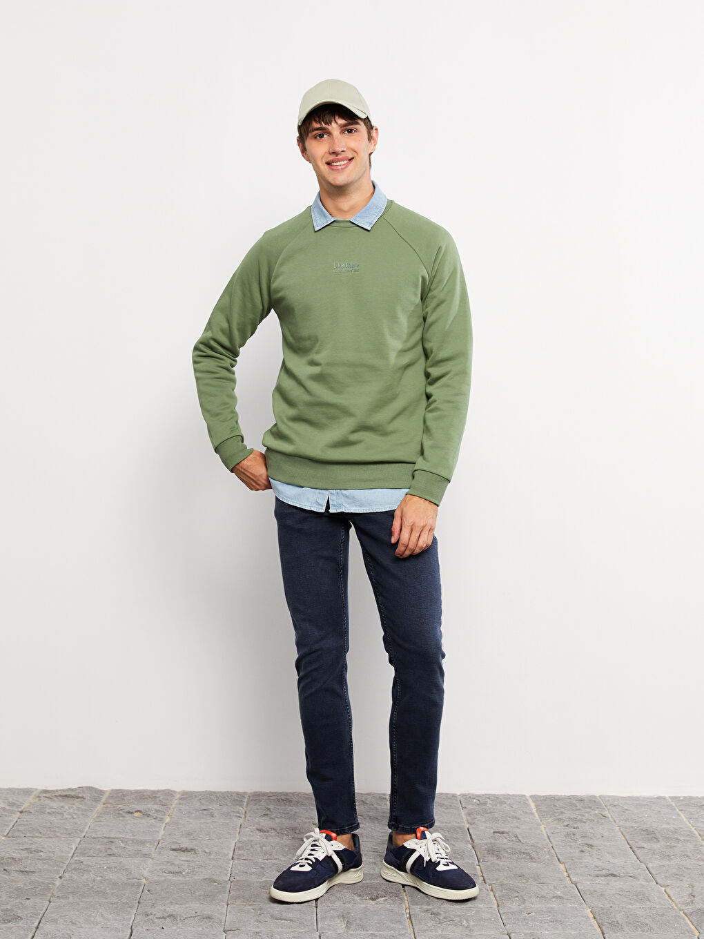 Muške farmerke - slim fit -W23957Z8-309