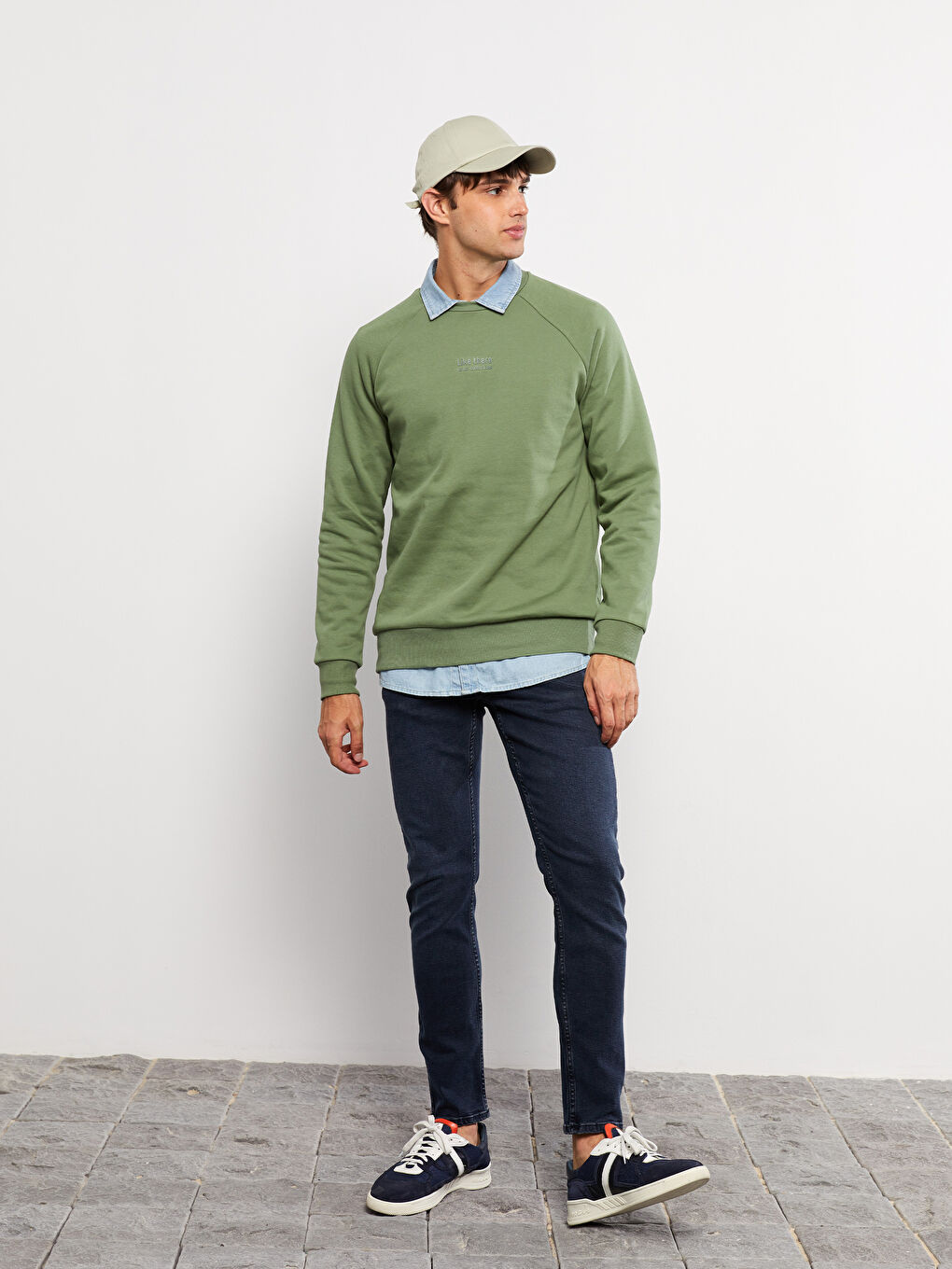 Muške farmerke - slim fit -W23957Z8-309