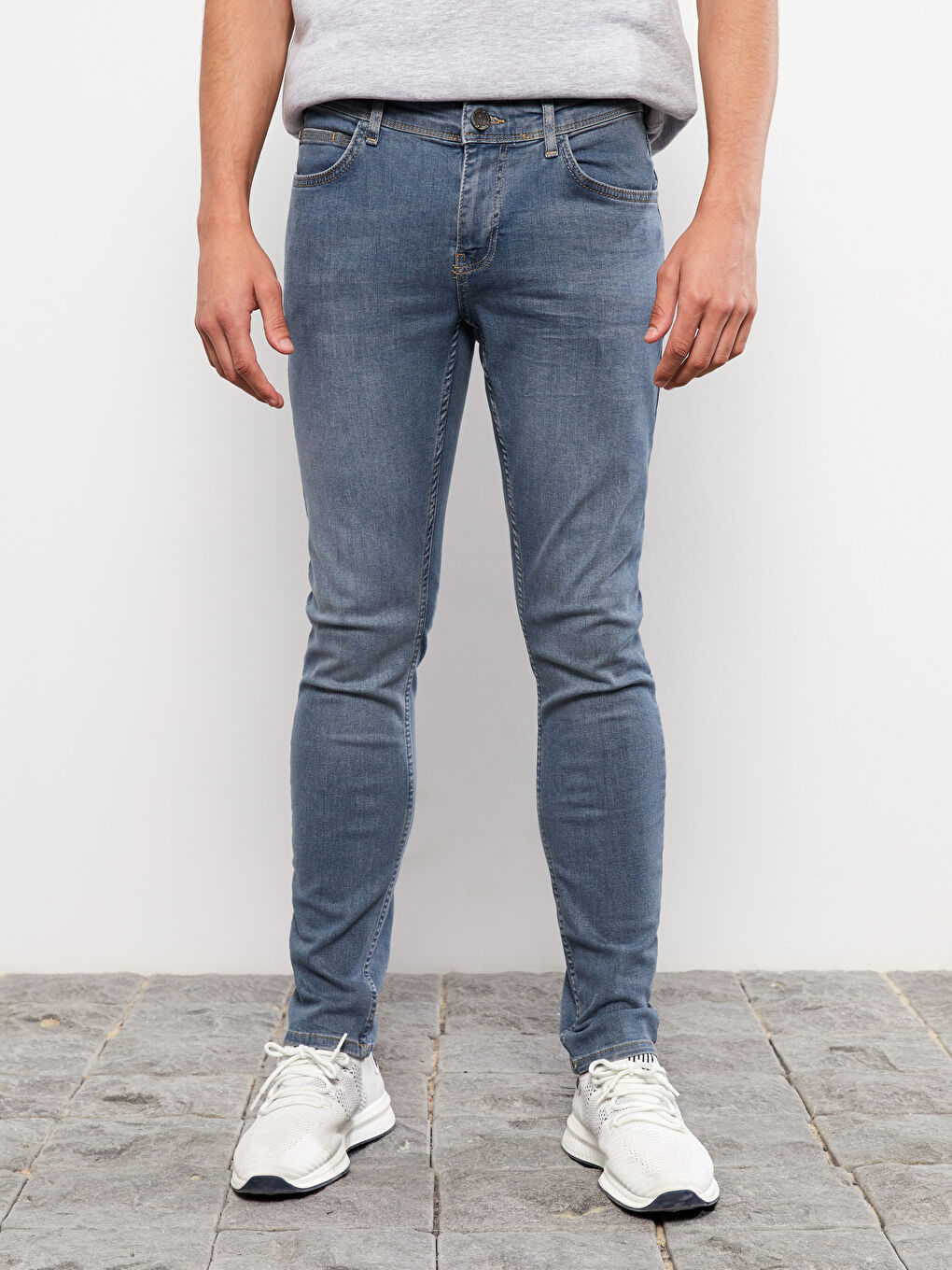 LCW Jeans Açık İndigo Rodeo 760 Skinny Fit Erkek Jean Pantolon - 3