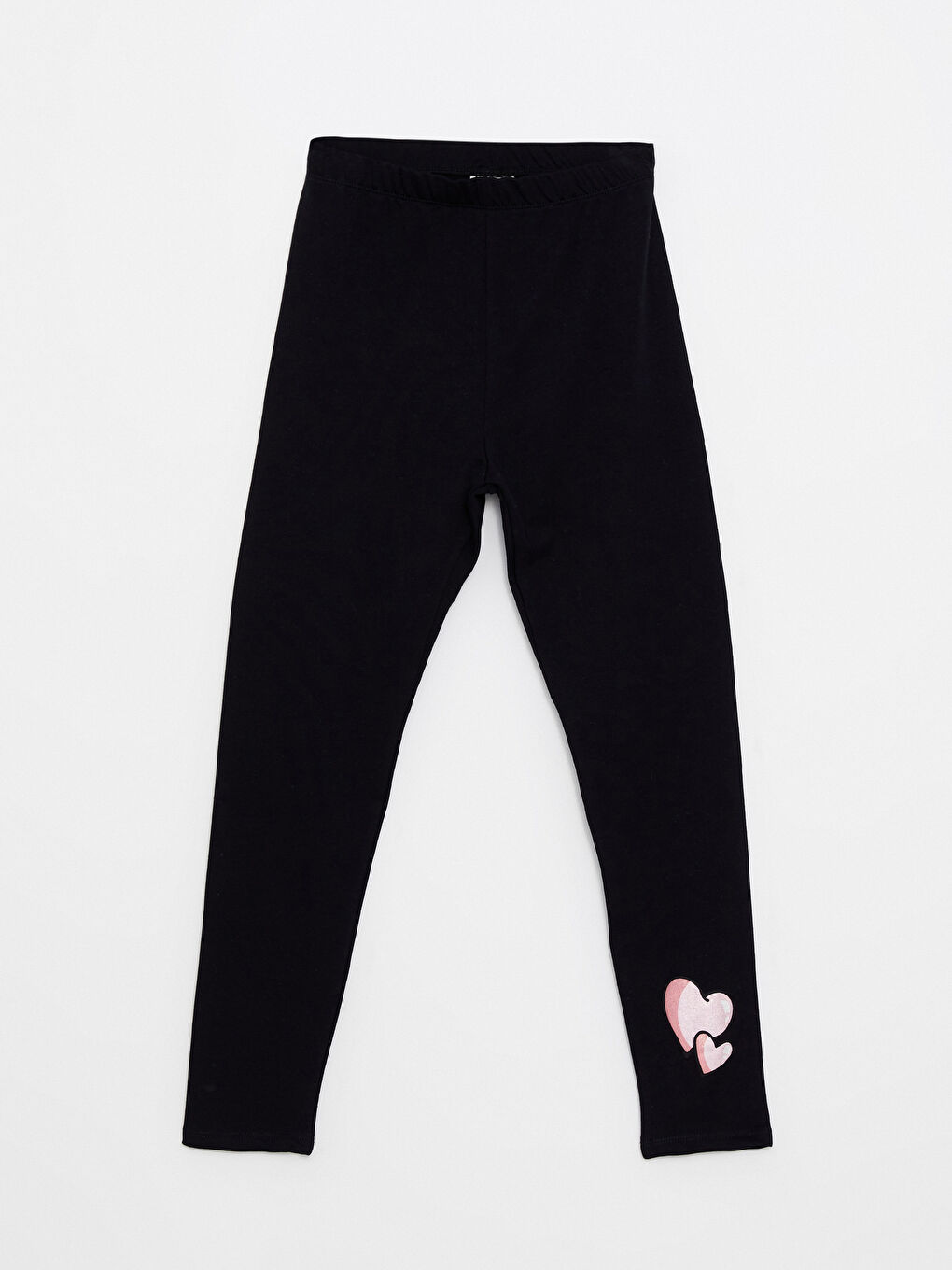 Свитшот с круглым вырезом, с принтом и длинным рукавом, и леггинсы для девочек-2