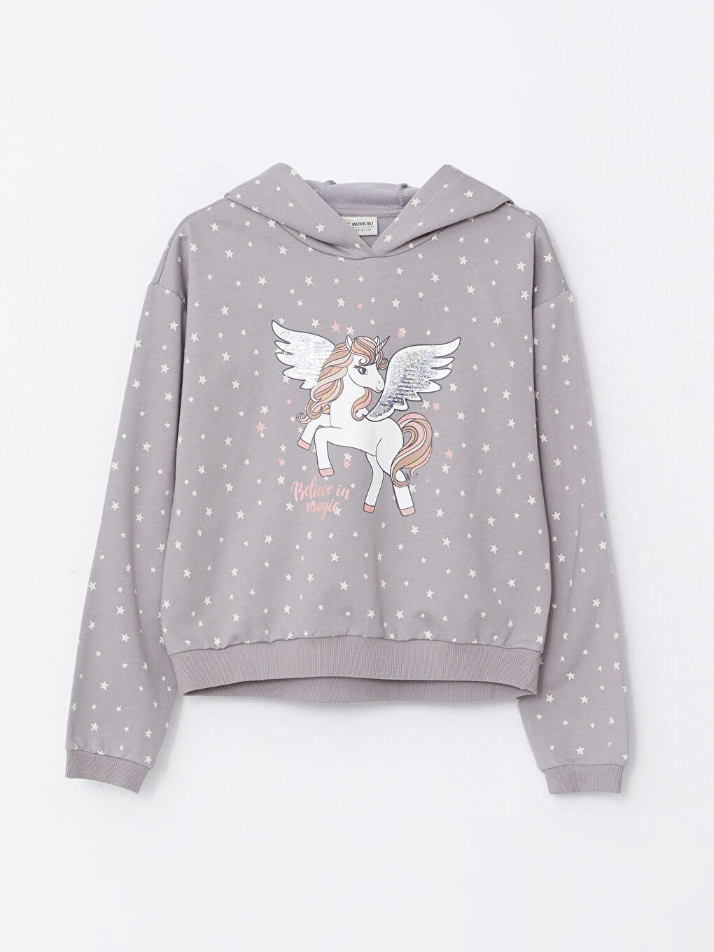 Bedrucktes Langarm-Sweatshirt und Strumpfhosen-Set für Mädchen, 2er-Pack-1