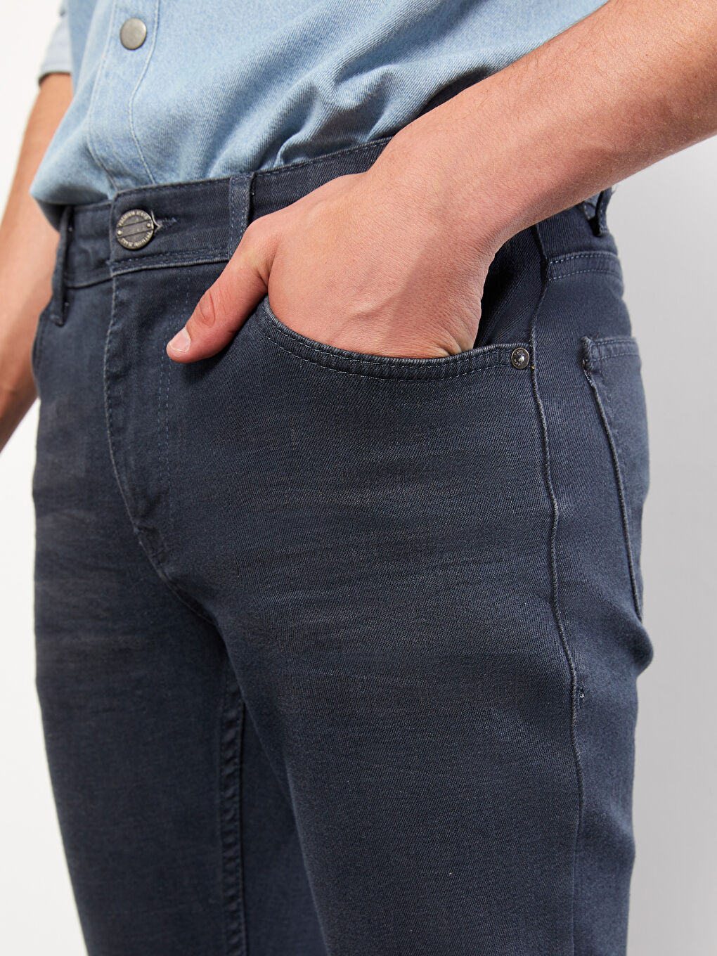 İndigo 760 Skinny Fit Erkek Jean Pantolon-2