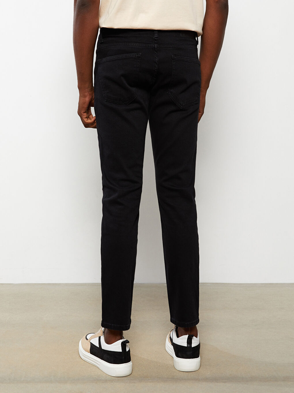 بنطلون جينز رجالي 750 سليم فيت-4