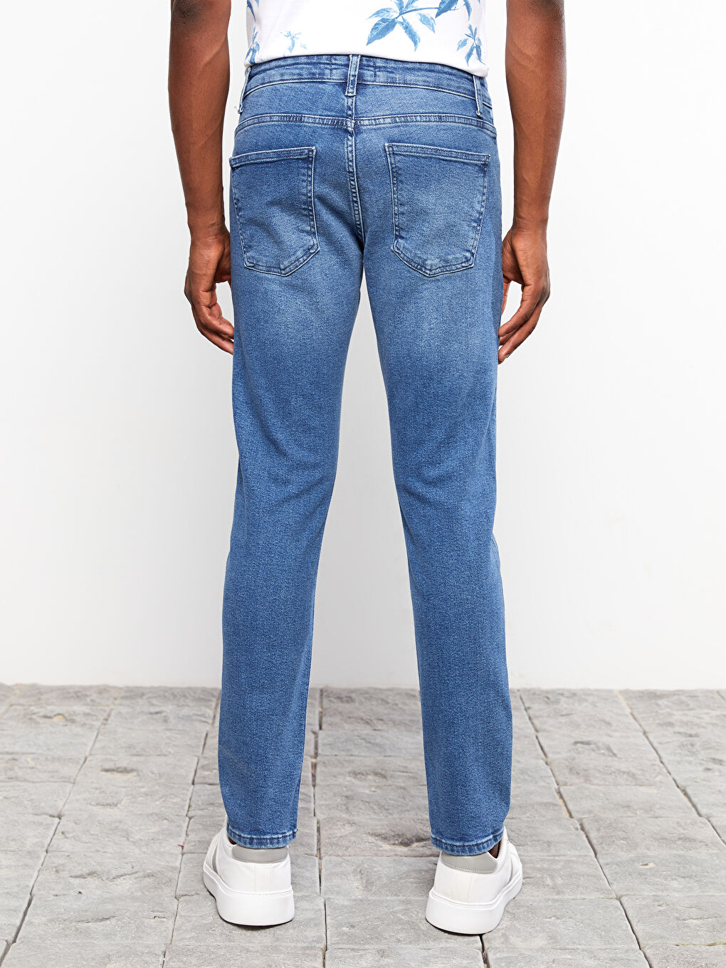 LCW Jeans Orta İndigo Rodeo 750 Slim Fit Erkek Jean Pantolon - 3