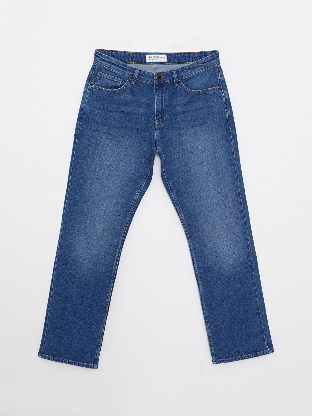 İndigo 790 Rahat Kalıp Erkek Jean Pantolon-5