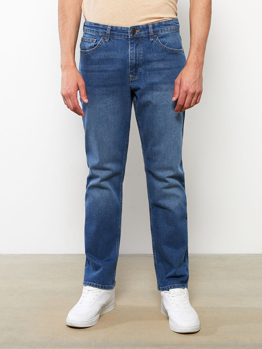 İndigo 790 Rahat Kalıp Erkek Jean Pantolon-3
