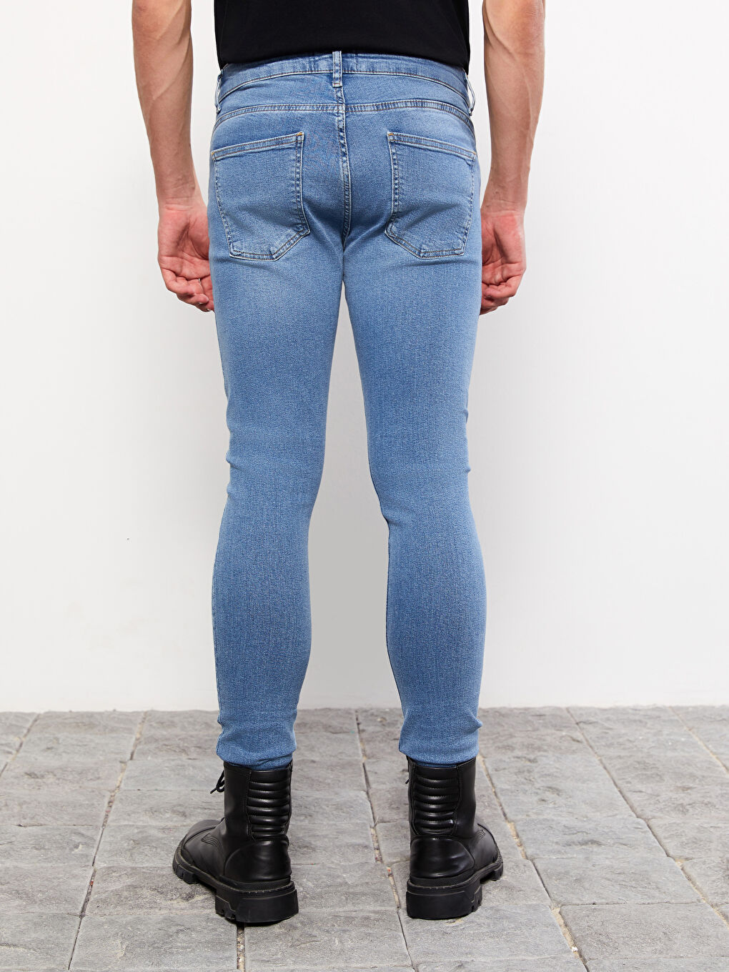 LCW Jeans Orta İndigo Rodeo 770 Super Skinny Erkek Jean Pantolon - 4