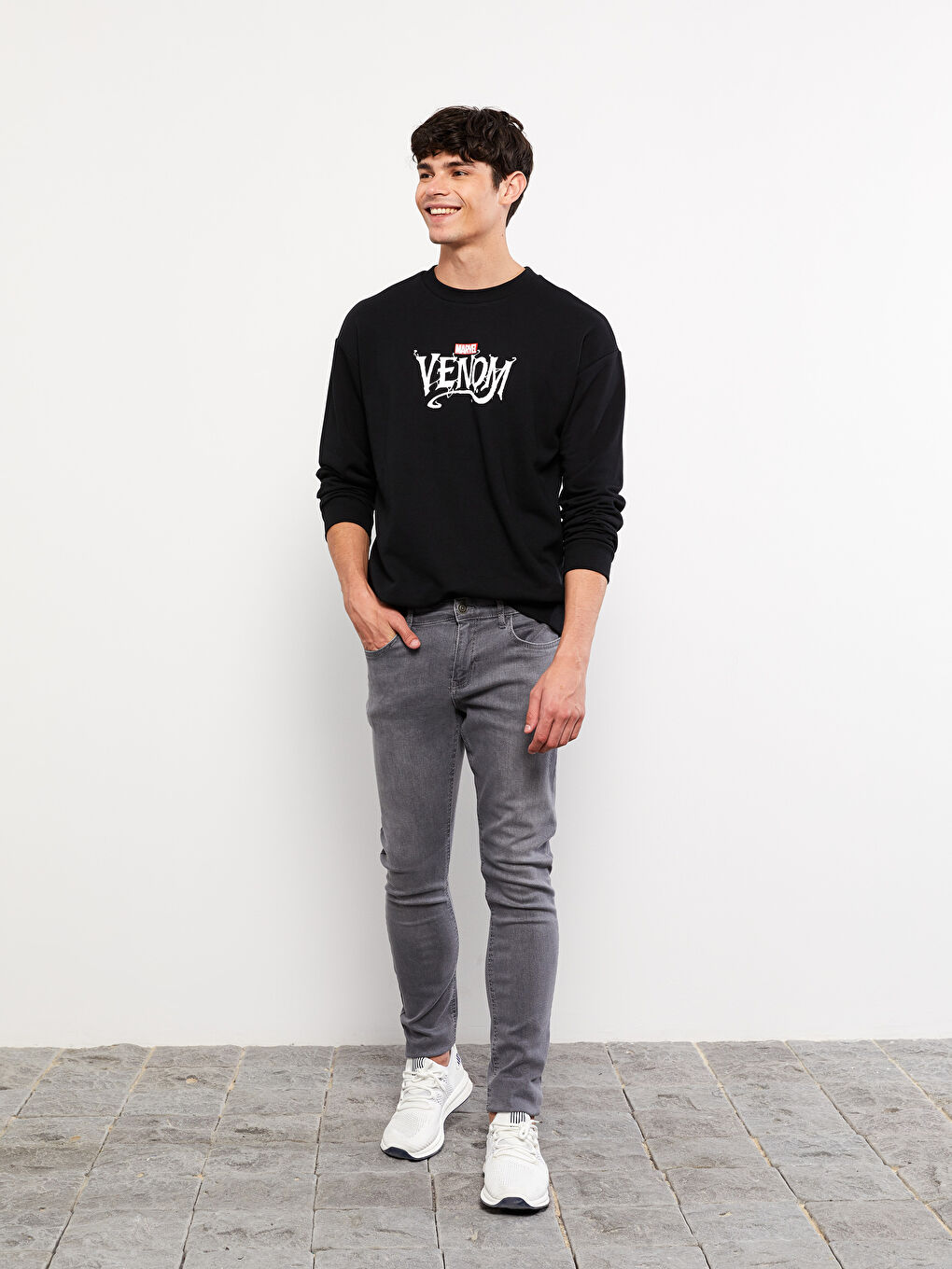 760 Blugi Skinny Fit pentru Bărbați-1