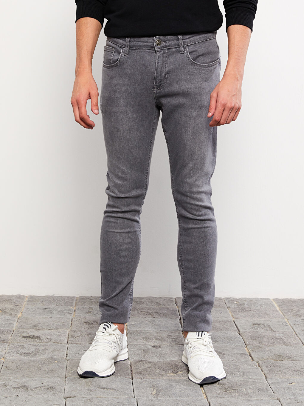 760 Blugi Skinny Fit pentru Bărbați-2