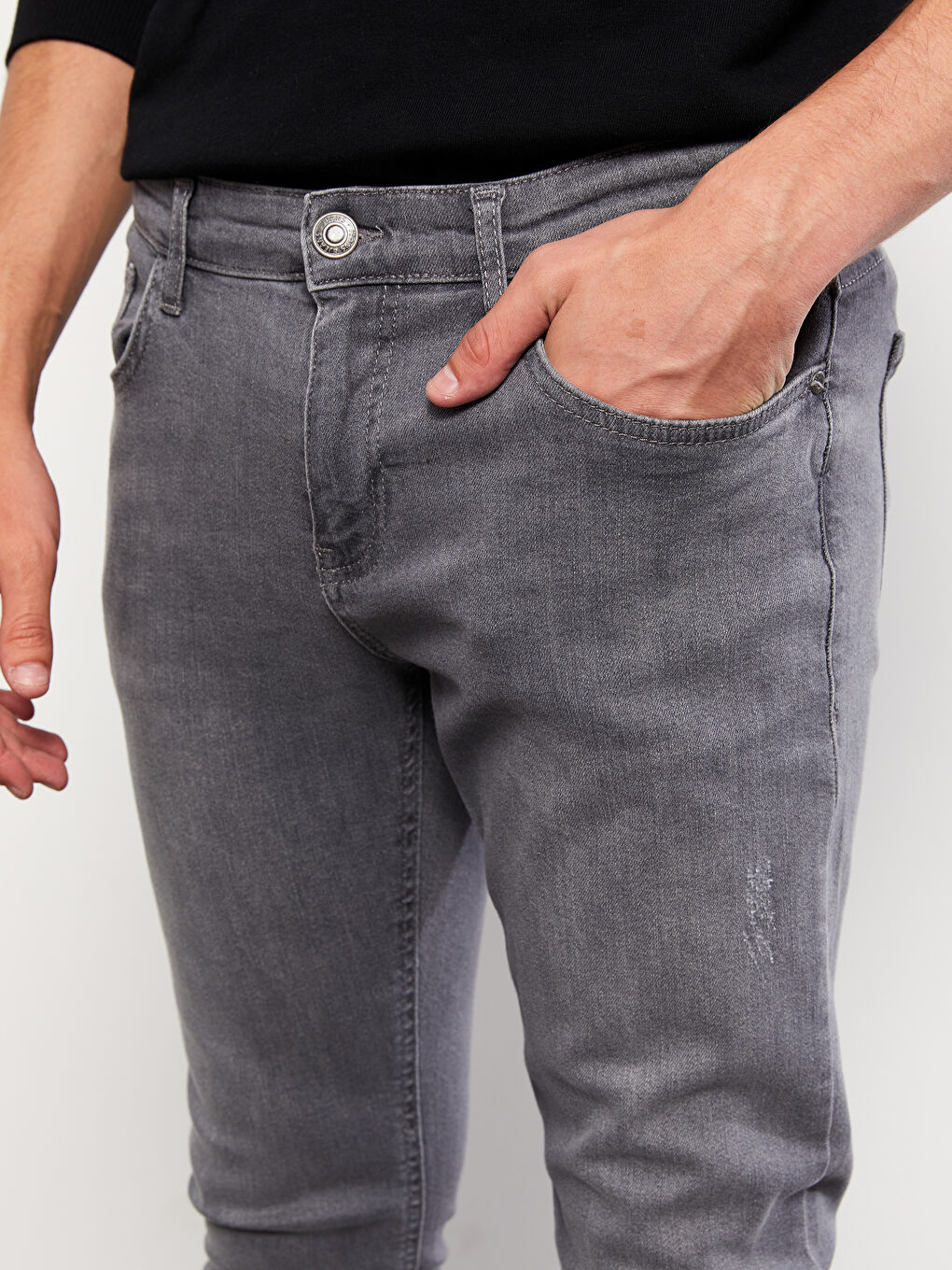 760 Blugi Skinny Fit pentru Bărbați-4