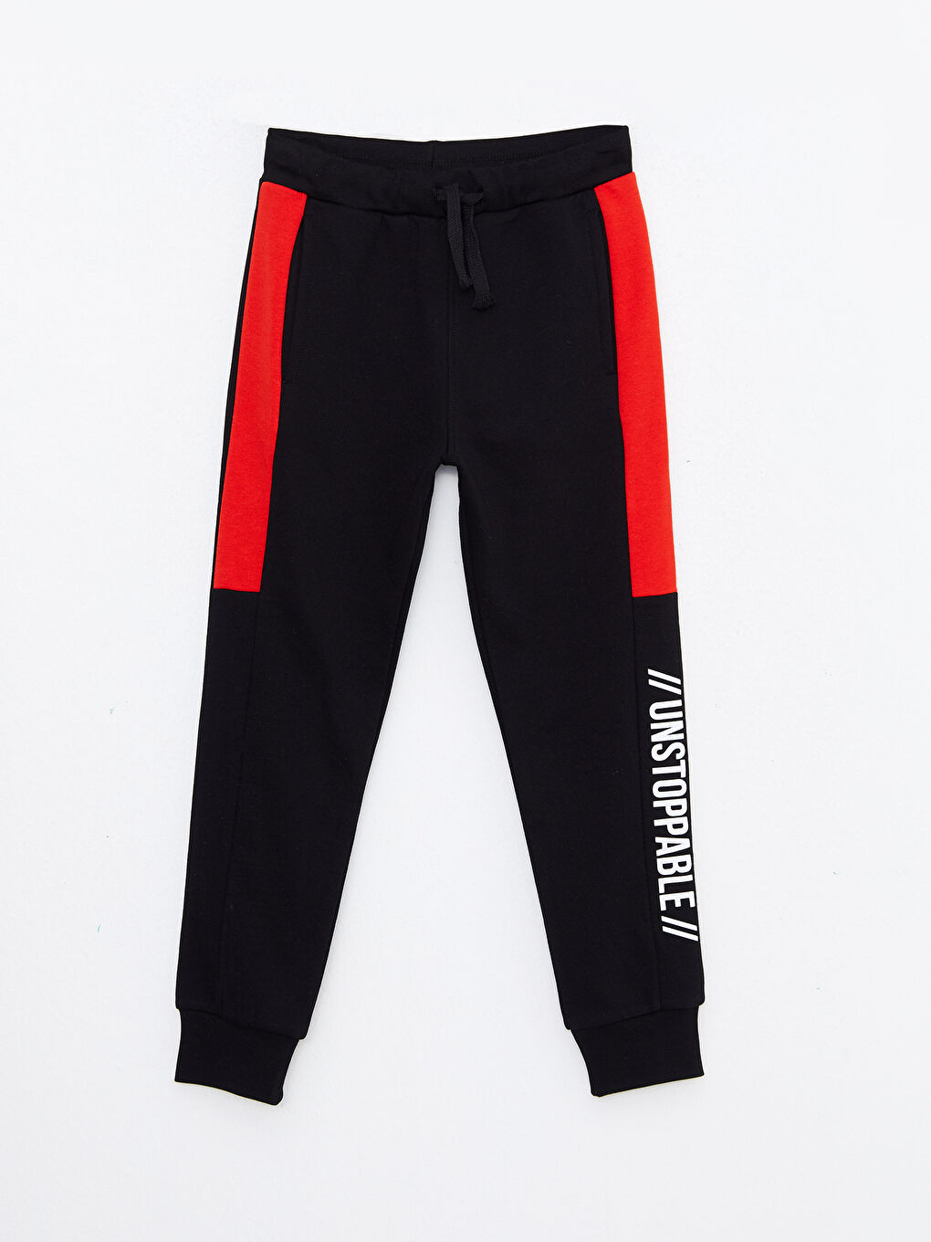 Elastic Waist Printed Boys' Jogger Sweatpants-2