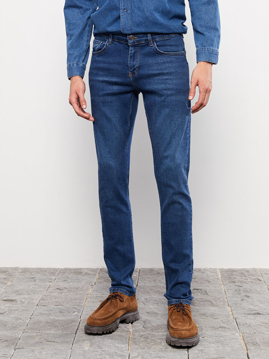 LCW Jeans İndigo 760 Skinny Fit Erkek Jean Pantolon - 2