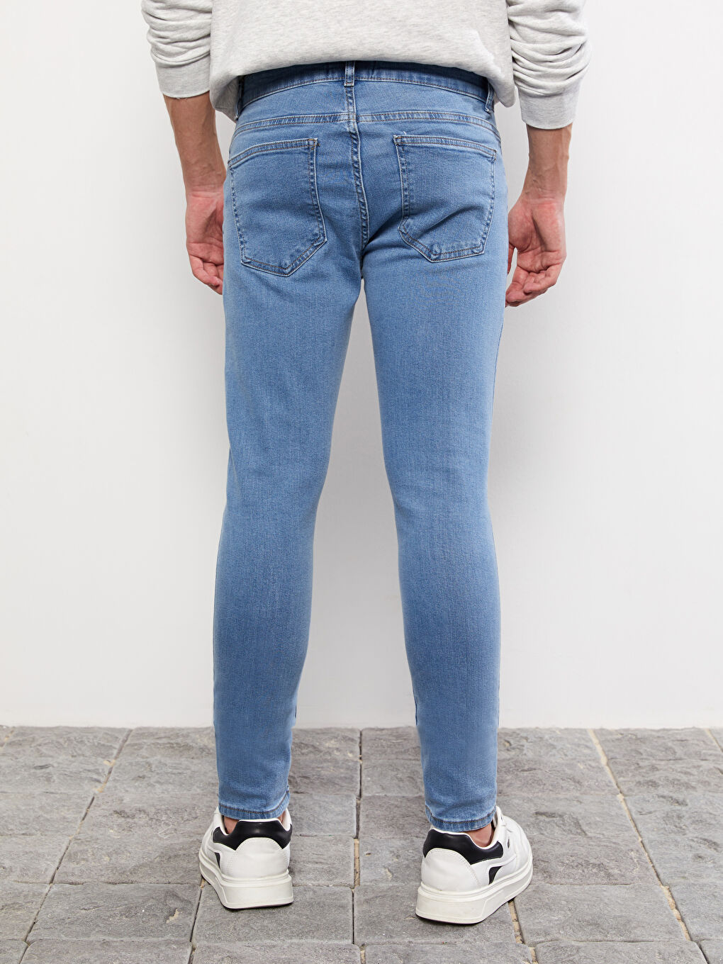 LCW Jeans Orta İndigo Rodeo 760 Skinny Fit Erkek Jean Pantolon - 4