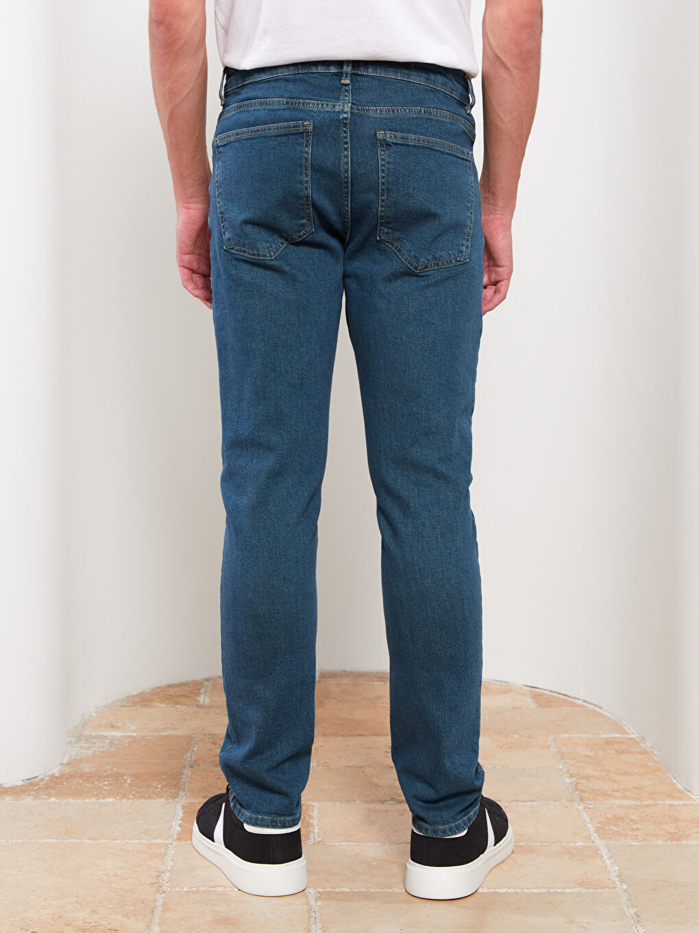 Yeşil 750 Slim Fit Erkek Jean Pantolon-4