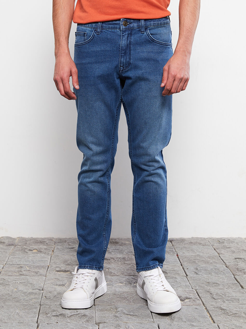 LCW Jeans Orta İndigo Rodeo 779 Regular Fit Erkek Jean Pantolon - 3