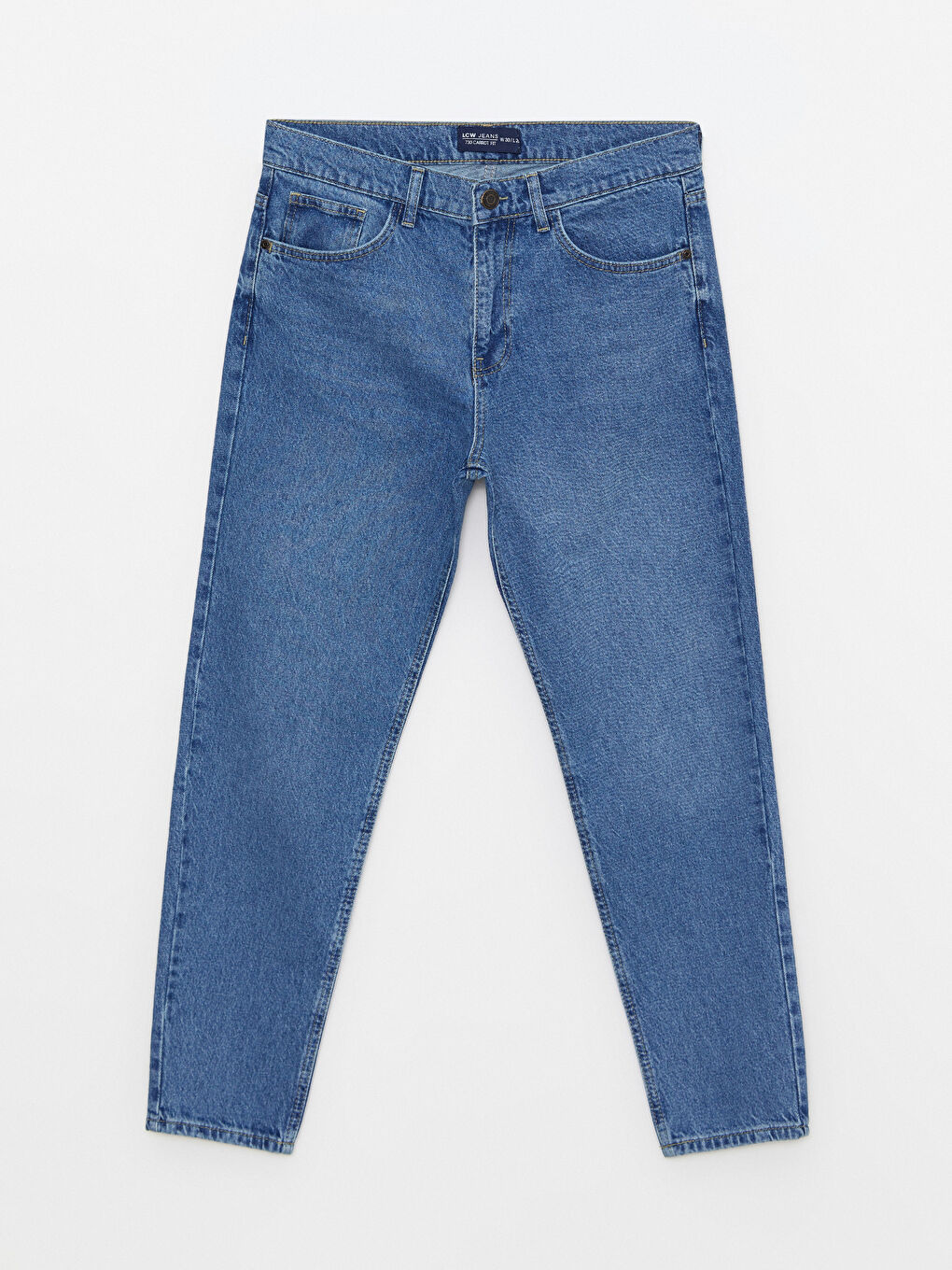 İndigo 730 Havuç Kalıp Erkek Jean Pantolon-5