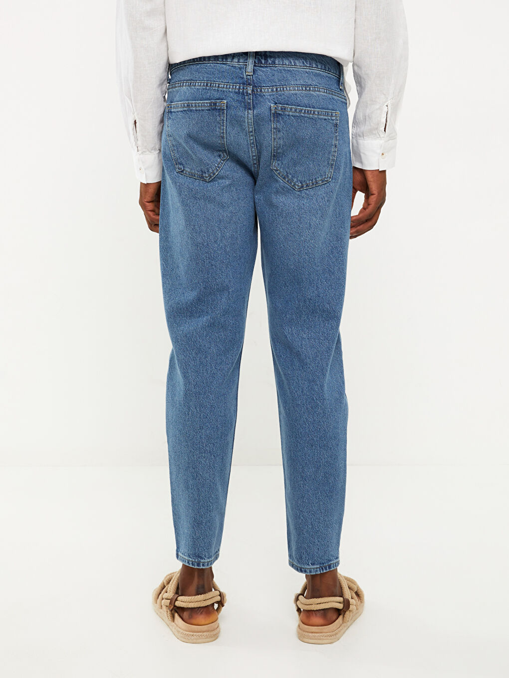 İndigo 730 Havuç Kalıp Erkek Jean Pantolon-4