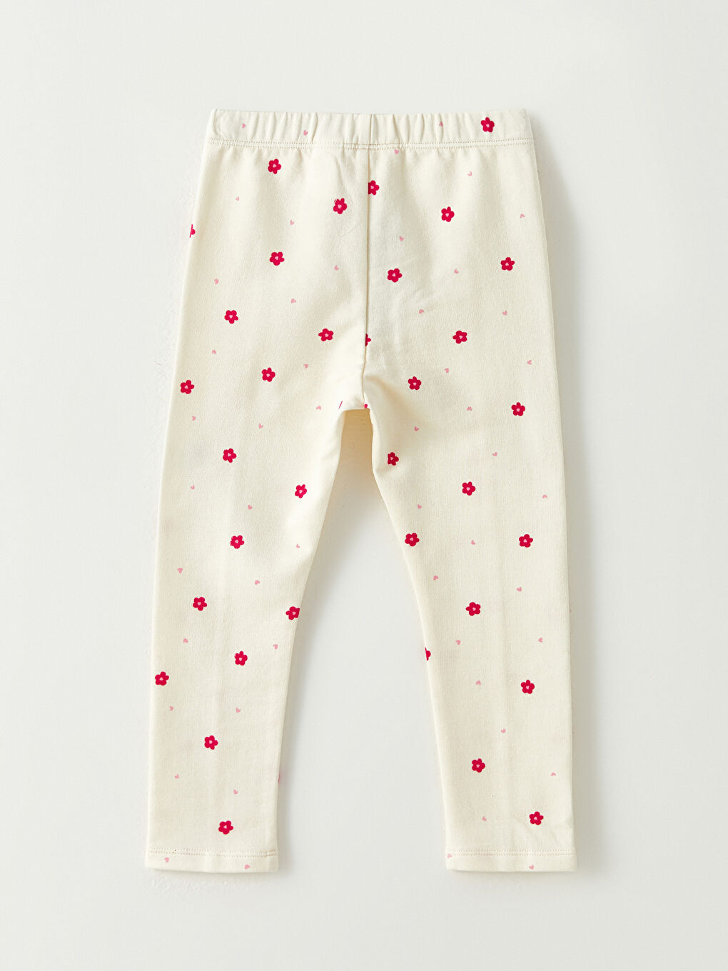 Gemusterte Baby Mädchen-Leggings mit elastischem Bund-2