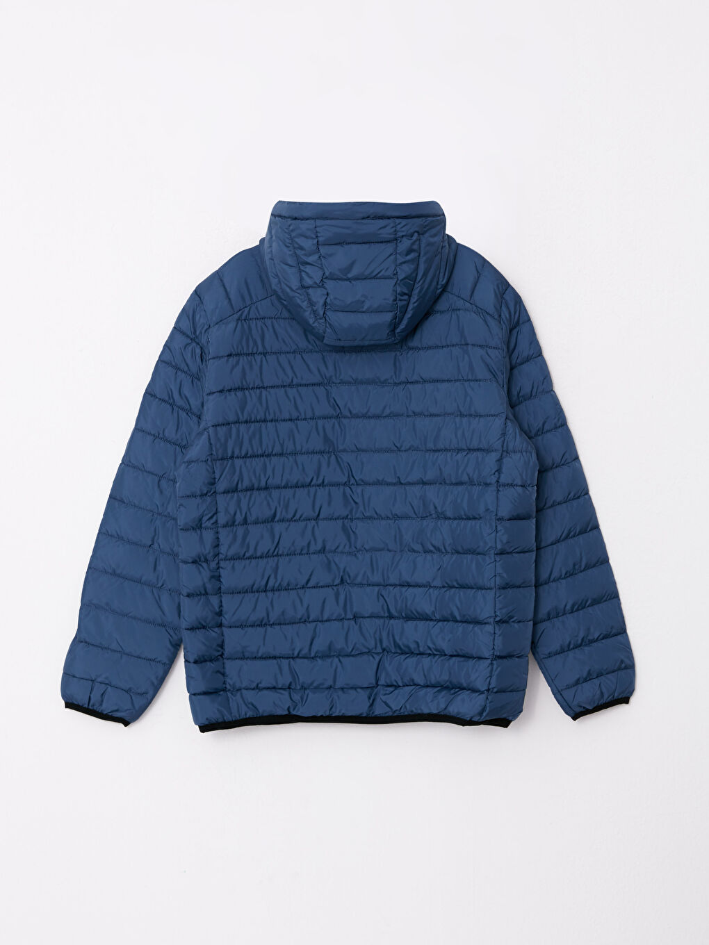 Muška puf jakna standardnog kroja s kapuljačom-7