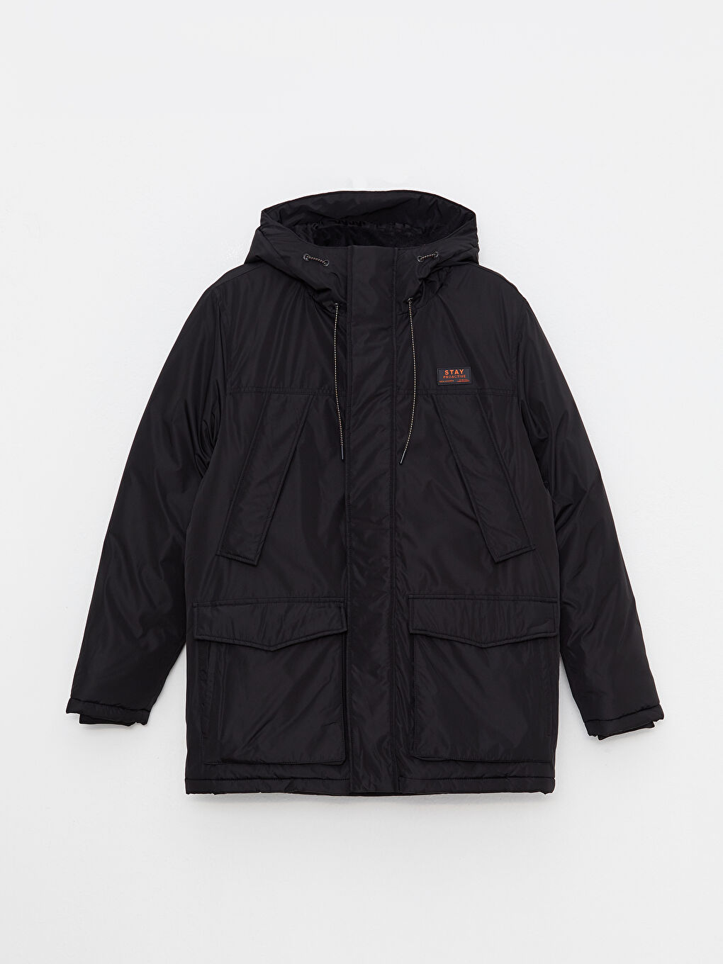 XSIDE Standard Fit Kapuzenmantel für Herren -W24062Z8-CVL